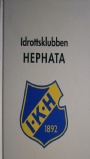 Jubileumsskrifter Idrottsklubben Hephata - De frsta hundra ren