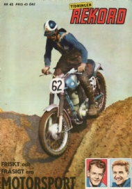 Sportboken - Rekordmagasinet 1959 nummer 42 Tidningen Rekord 