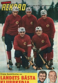 Sportboken - Rekordmagasinet 1962 Nummer 7 Tidningen Rekord