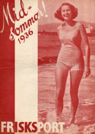 Sportboken - Frisksport nummer 25 1936 Midsommarnummer