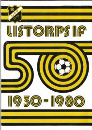 Sportboken - Listorps IF 50. 1930-1980.