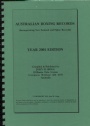 My world Australian Boxing Records 2001