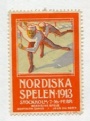 Nordiska/Baltiska Spelen Brevmrke Nordiska Spelen 1913