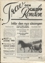 Hstsport - Travsport Trav och galoppronden 1951