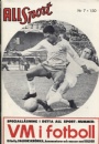 Fotboll VM/World Cup All Sport 1962 nummer 7