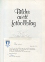 Autografer-Sportmemorabilia Bilder av ett Fotbollslag Malm FF 75 r