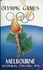 1956 Melbourne-Cortina Olympic Games Melborne Australia 22 Nov-8 Dec 1956