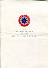 Sportboken - An introduction to the british aikido council