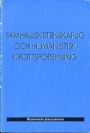 Idrottsforskning Samhllsvetenskaplig och humanistisk idrottsforskning