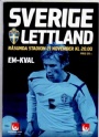 Fotboll Programblad - Football programmes Fotbollsprogram Sverige EM-kval 2006-07  