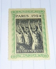 Sportboken - Brevmärke Olympia Paris 1924