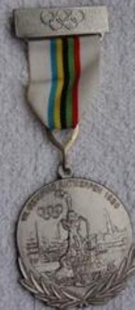 Sportboken - Medalj VII Olympiad Antwerpen 1920