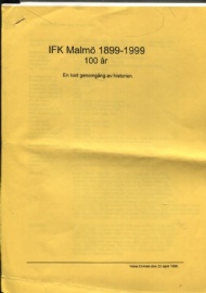 Sportboken - IFK Malmö 1899-1999 100 år