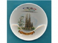 Sportboken - Askfat/ashtray Olympiaden Barcelona 1992