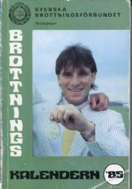 Sportboken - Brottningskalendern 1985