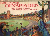 Sportboken - Den femte olympiaden. Olympiska spelen i Stockholm 1912 i bild och ord. profhäfte