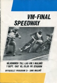 Sportboken - VM-final i speedway 1/9 1967 Malmö