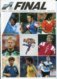 Sportboken - Fotboll-Euro 92 Danmark-Tyskland Final