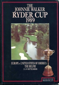 Sportboken - The Johnnie Walker Ryder Cup 1989 Programme