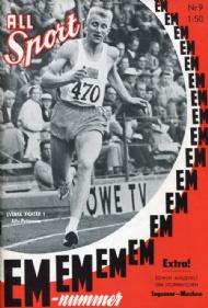 Sportboken - All Sport 1958 no. 9  EM-special