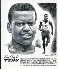 Sportboken - Naftali Temu  OS guld Mexico 1968