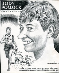Sportboken - Judy Amoore Pollock  OS brons Tokyo 1964