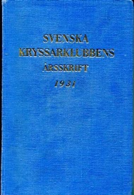 Sportboken - Svenska Kryssarklubben Årsskrift 1931