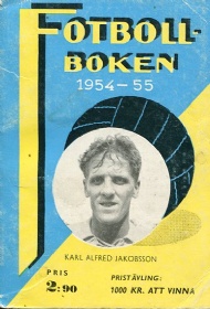 Sportboken - Fotbollboken 1954-55 