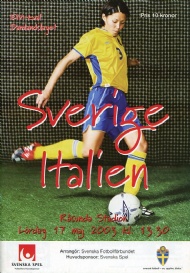 Sportboken - Sverige-Italien 2003
