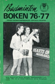 Sportboken - Badmintonboken 1976-77