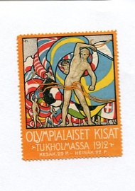Sportboken - Olympiska Spelen Stockholm 1912 Finska Brevmärke