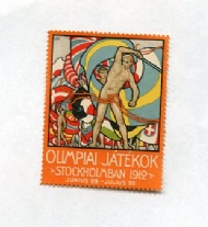 Sportboken - Olympiska Spelen Stockholm 1912 Ungersk Brevmärke