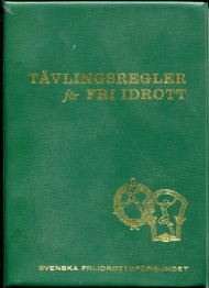 Sportboken - Tävlingsregler för fri idrott 1975