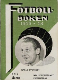 Sportboken - Fotbollboken 1953-54