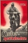 Motorcykelsport Motorsportkalendern 1954