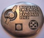 Pins-Nålmärken-Medaljer Deltagande medalj VM Skidskytte Zakopane 1969
