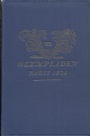 1924 Paris-Chamonix VIII. Olympiaden. Berättelse över olympiska spelen i Paris 1924