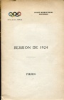 All Rare Books Comite International Olympique session de 1924 Paris