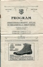 Old Program Program för IS Götas internationella idrottsfäst 1913