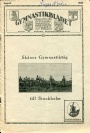 Årsböcker - Yearbooks Gymnastikbladet no. 8 1930