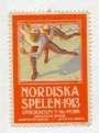 Dokument - Brevmärken Brevmärke Nordiska Spelen 1913