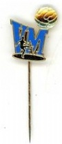 Pins-Nålmärken-Medaljer Nålmärke VM-fotboll World Cup 1958