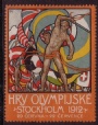 Dokument - Brevmärken Olympiska Spelen Stockholm 1912 Tjeckisk Brevmärke