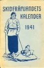 Längdskidåkning - Cross Country skiing Svensk Skidkalender 1941