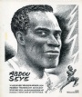 Sport-Art-Affisch-Foto Abdoulaye Abdou Seye OS brons 1960 löpning