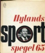 Litteratur -Sport  Hylands Sportspegel 1965
