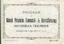 Äldre programblad - Programs pre 1913 Program Nationella Tävlingar 1913
