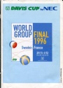 PROGRAM Davis Cup Sverige-Frankrike 1996
