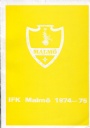 IFK Malmö IFK Malmö Årsbok 1974