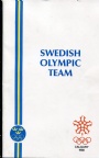 1988 Seoul-Calgary Swedish Olympic Team Calgary 1988